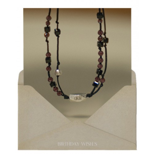 1月) 변하지 않는 건, double line bracelet