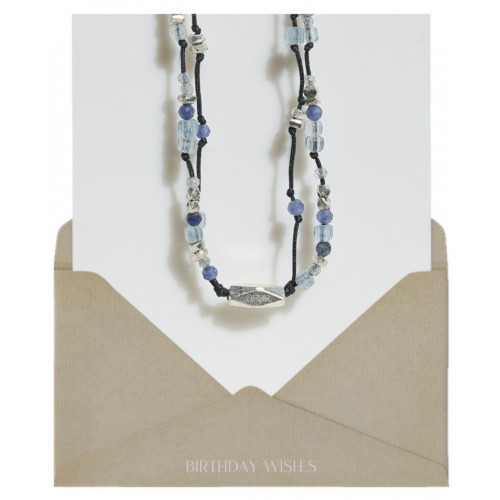 3月) 젊음의 바다, double line bracelet 3月) 젊음의 바다, double line bracelet