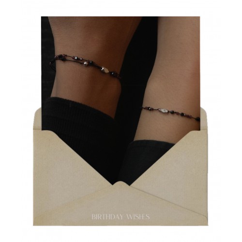 1月) 변하지 않는 건, couple line bracelets (一套 2條)